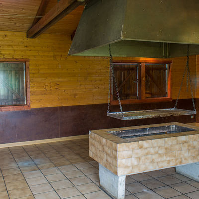 Grillhütte Wendhausen, fest eingebauter Grill Foto (c) M.Ohse, Gemeinde Schellerten