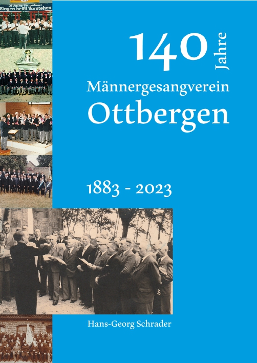 Titel des Buches "140 Jahre Männergesangverein Ottbergen"