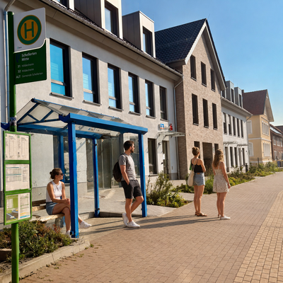 Bushaltestelle Schellerten Mitte