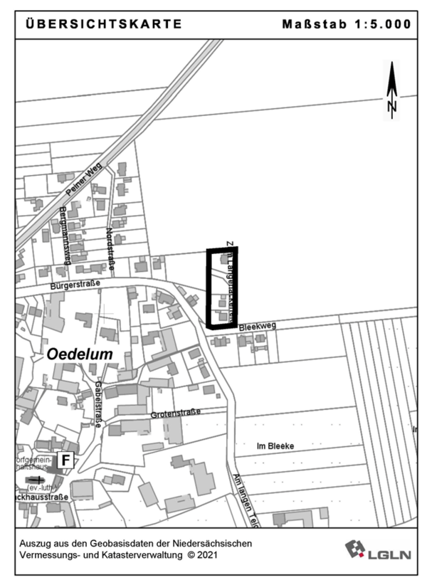 Bebauungsplan Nr. 08-02 "Nordost" (Ortschaft Oedelum)